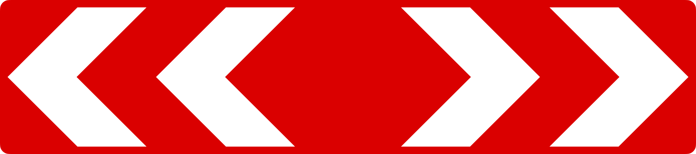 Знак 1.4.3 Напрямок повороту