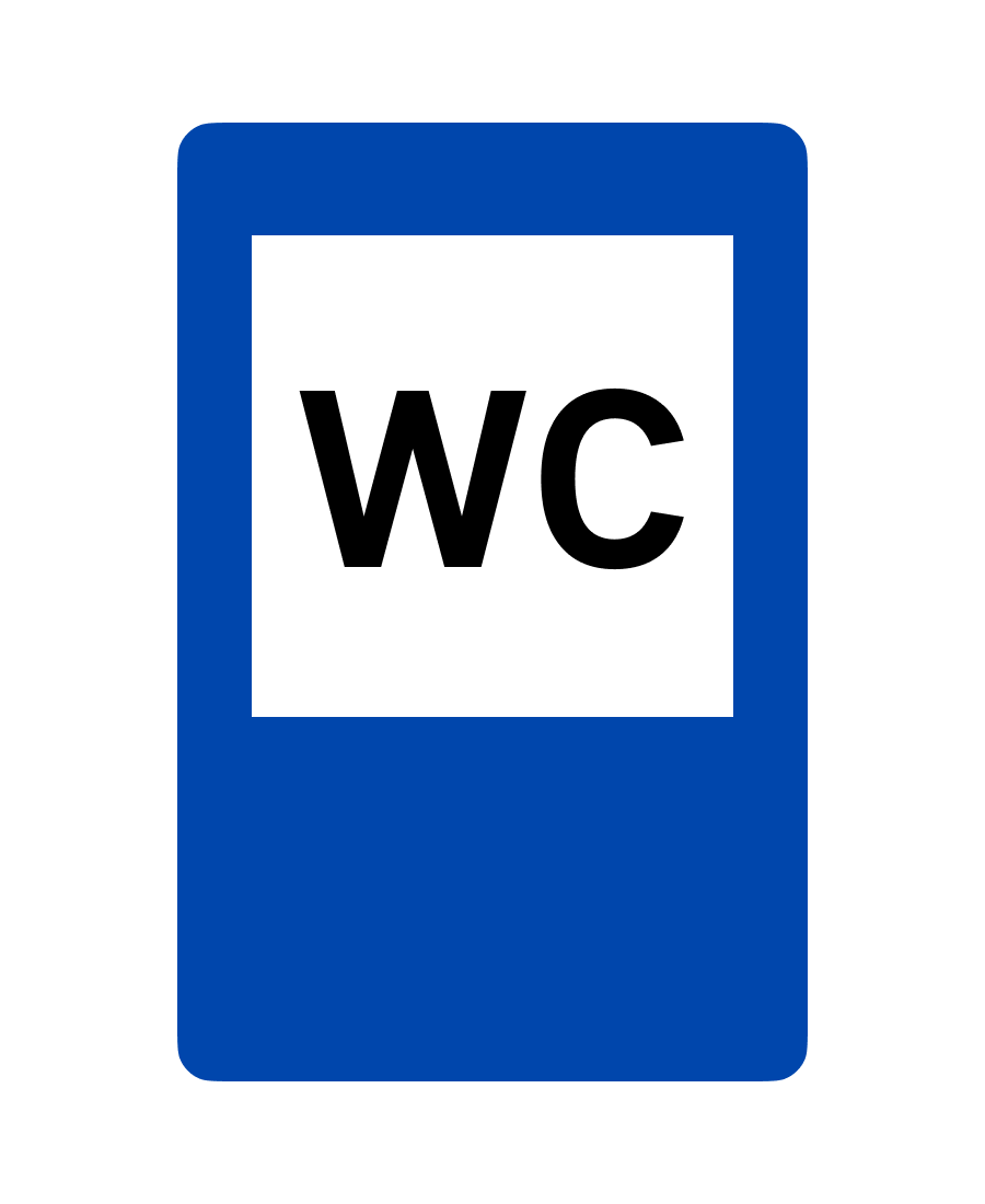 Знак 6.11 Туалет