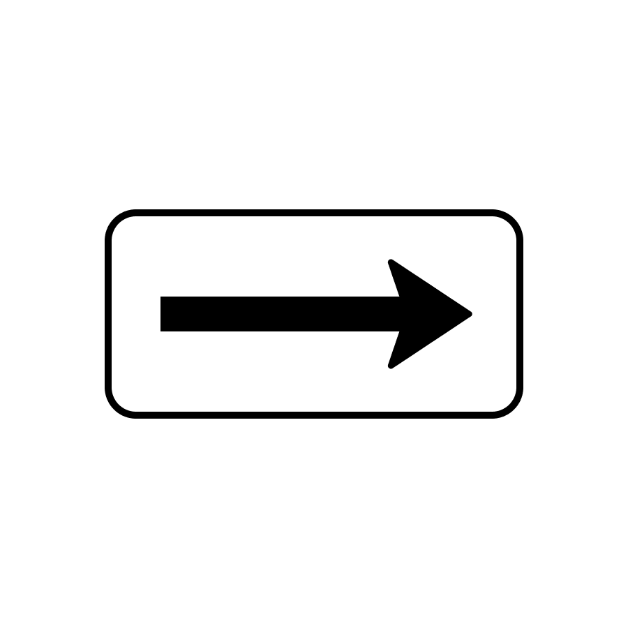 Знак 7.3.1 Напрямок дії