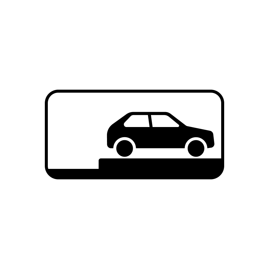 Знак 7.6.6 Спосіб поставлення транспортного засобу на стоянку