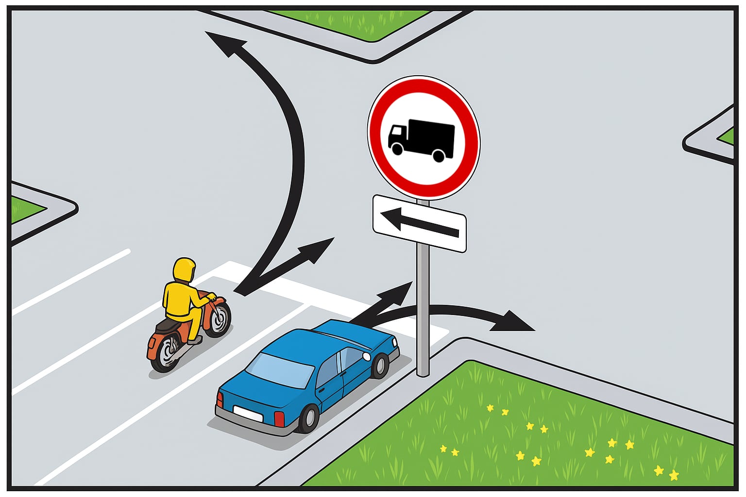 Знак 4.11 замінено знаком 3.3