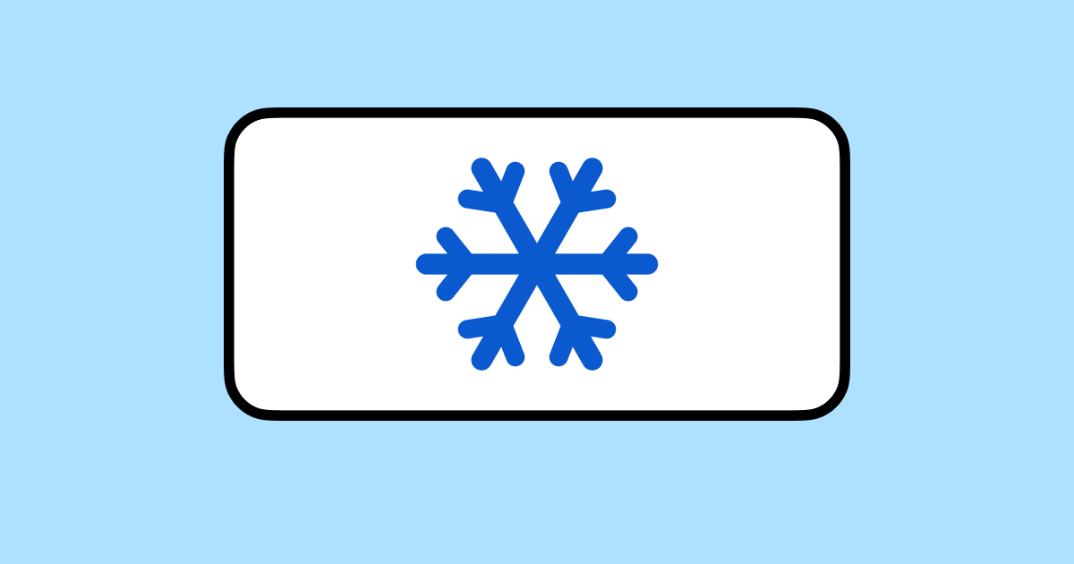 Нова сніжинка